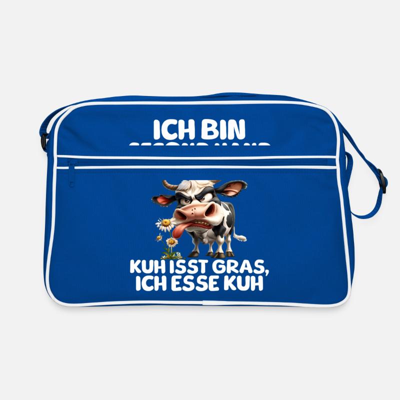 Second Hand Vegetarian Retro Bag