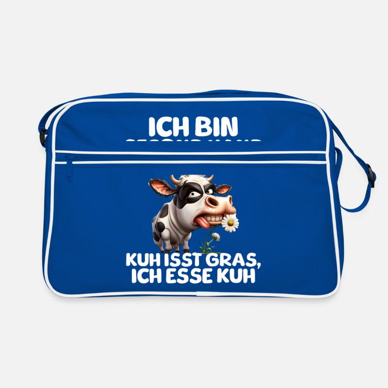 Second Hand Vegetarier Retro Tasche