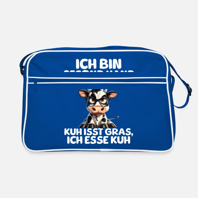 Second Hand Vegetarier Retro Tasche