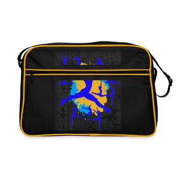Gymnastique Gymnastique Acrobatie Gymnastique artistique - Sac Retro - noir/or - Devant