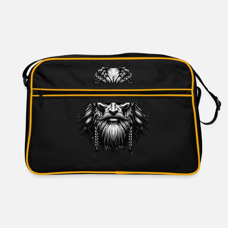 Norse Mythology Viking Warrior Valhalla Retro Bag