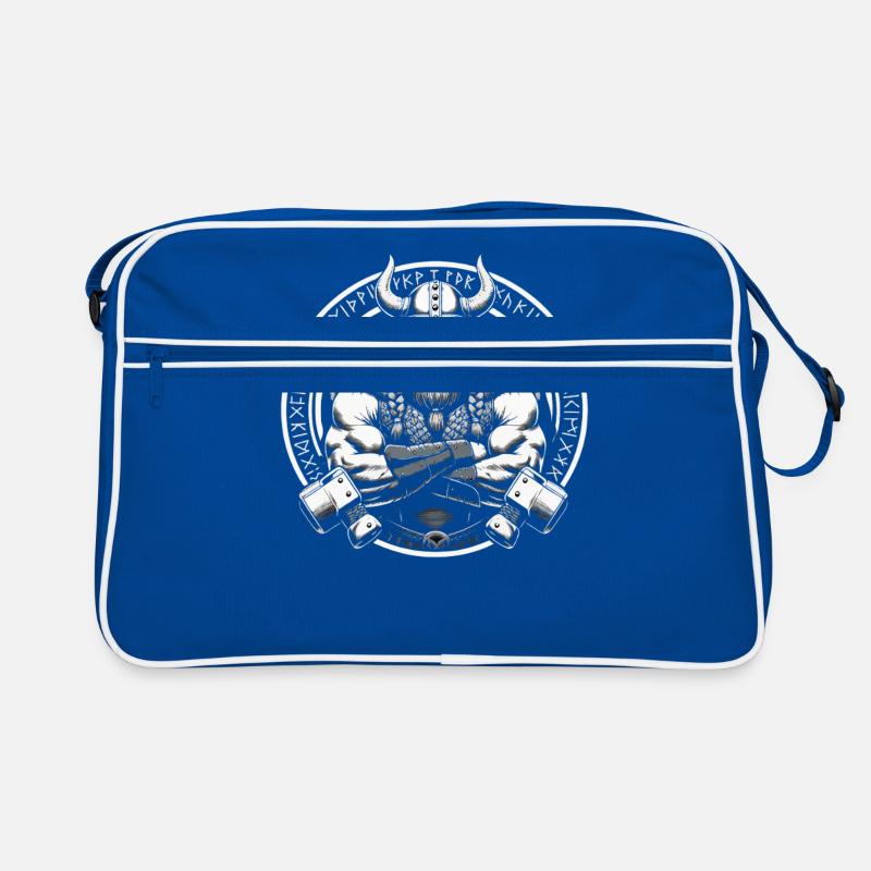 Nordische Mythologie Wikinger Krieger Valhalla Retro Tasche