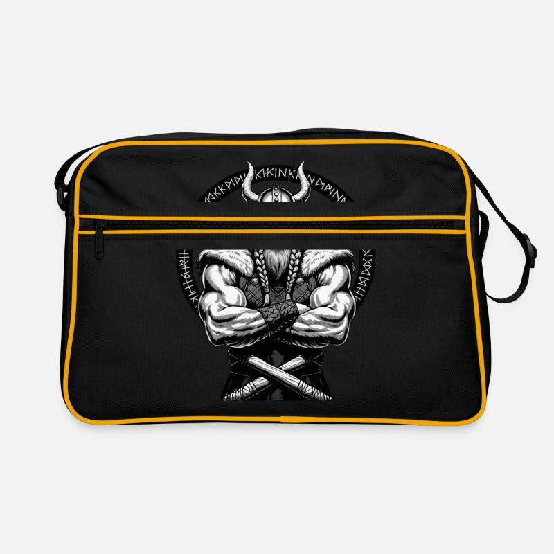 Norse Mythology Viking Warrior Valhalla Retro Bag