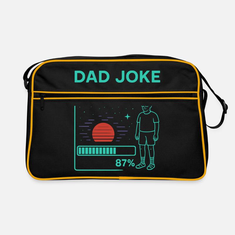 Dad Joke Loading Retro Tasche