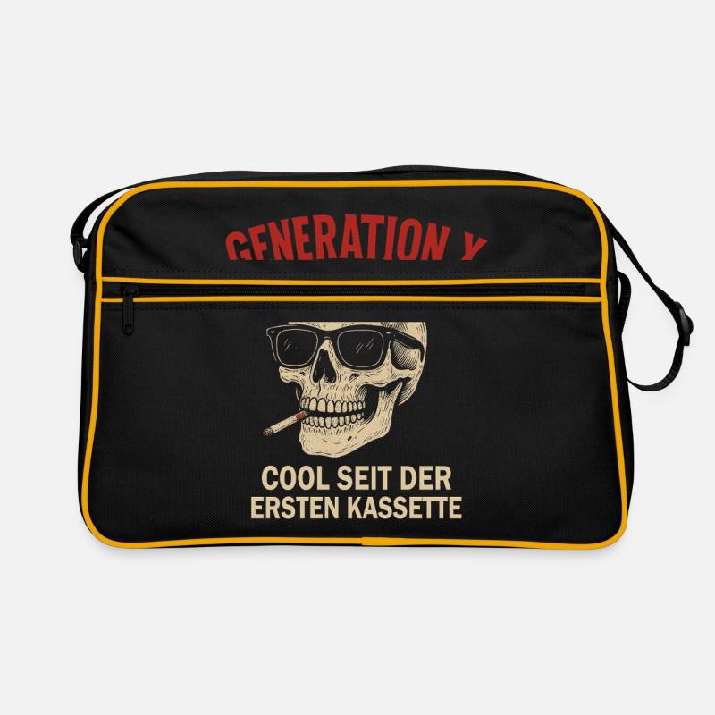 Generation X Cool Since First Cassette Retro Bag
