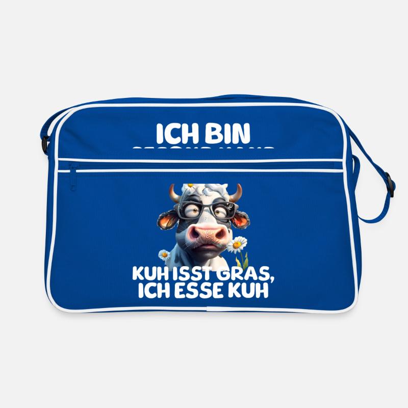 Second Hand Vegetarier Retro Tasche