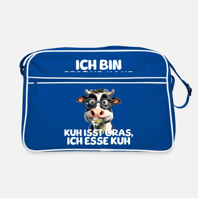 Second Hand Vegetarian Retro Bag