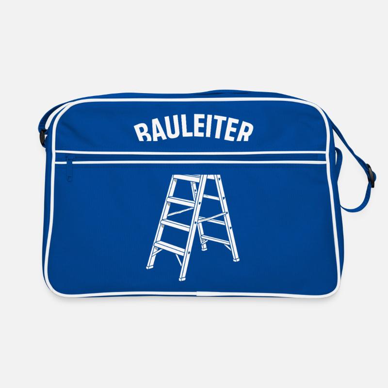 Directeur de la construction Drôle Construction Humour Design Sac Retro