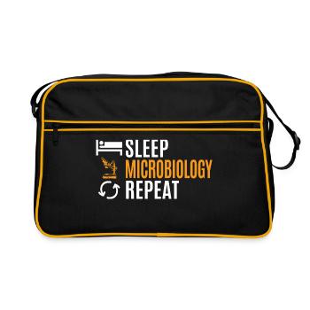 microbiology - Retro Bag - black/gold - Front
