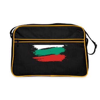 Bulgaria - Retro Bag - black/gold - Front