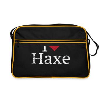 Pork knuckle - Retro Bag - black/gold - Front
