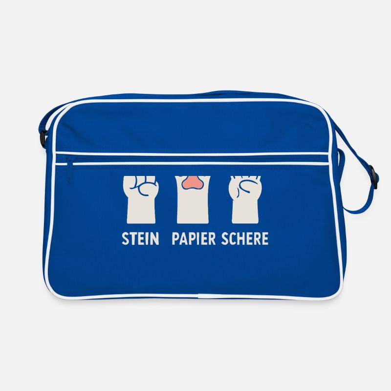 Pierre Papier Ciseaux Chats Pattes Sac Retro