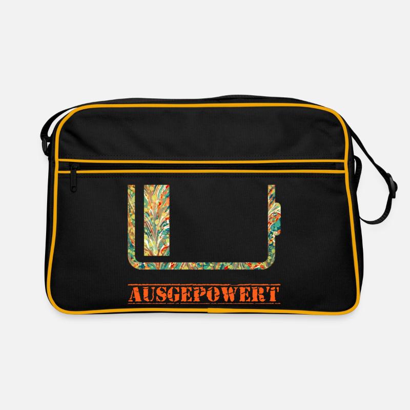 batterie e 20 Retro Tasche