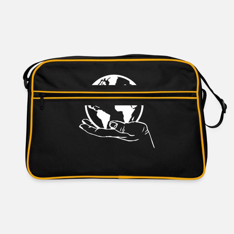 Planet Earth Retro Bag