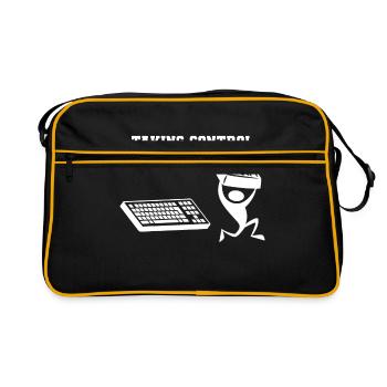Taking Control - Retro Bag - black/gold - Front