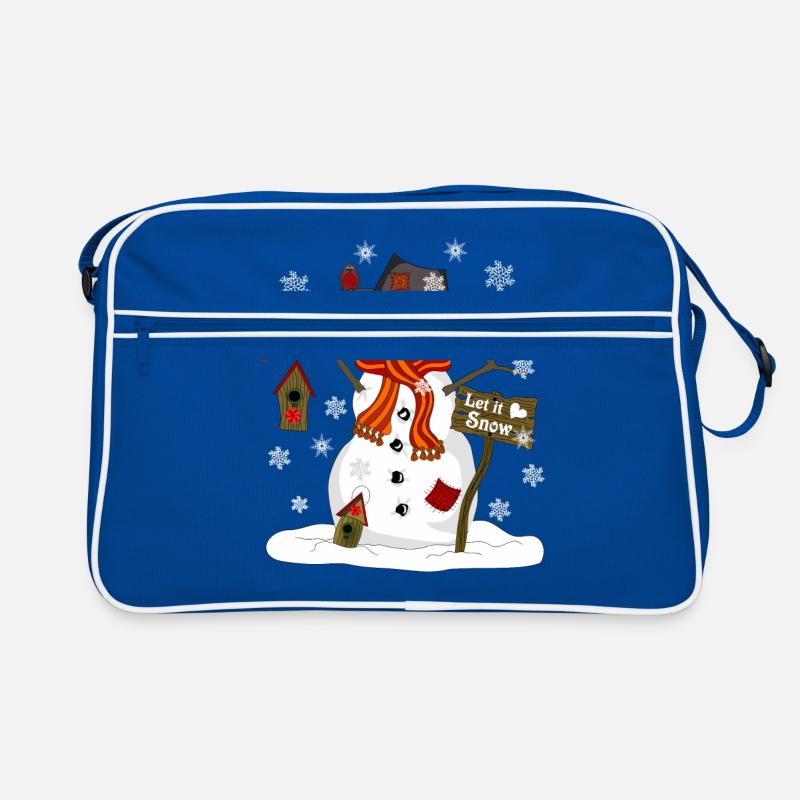snowman Retro Bag