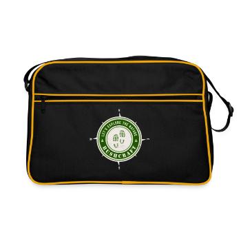 Let's explore the nature - Bushcraft - Retro Bag - black/gold - Front
