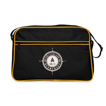 Bushcraft Switzerland - Retro Bag - black/gold - Front