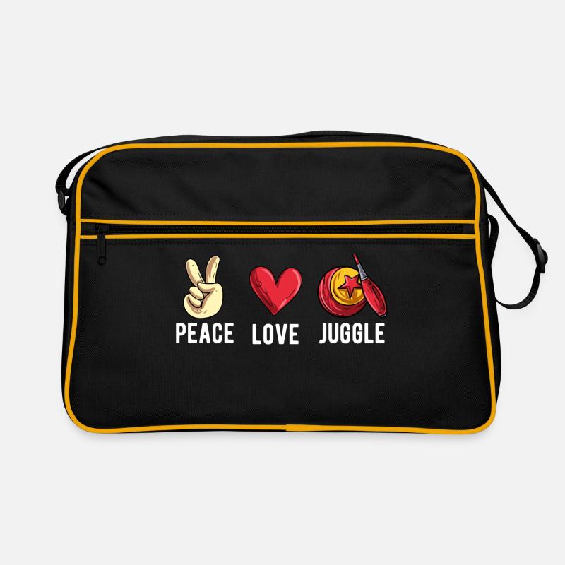 Jonglieren Retro Tasche
