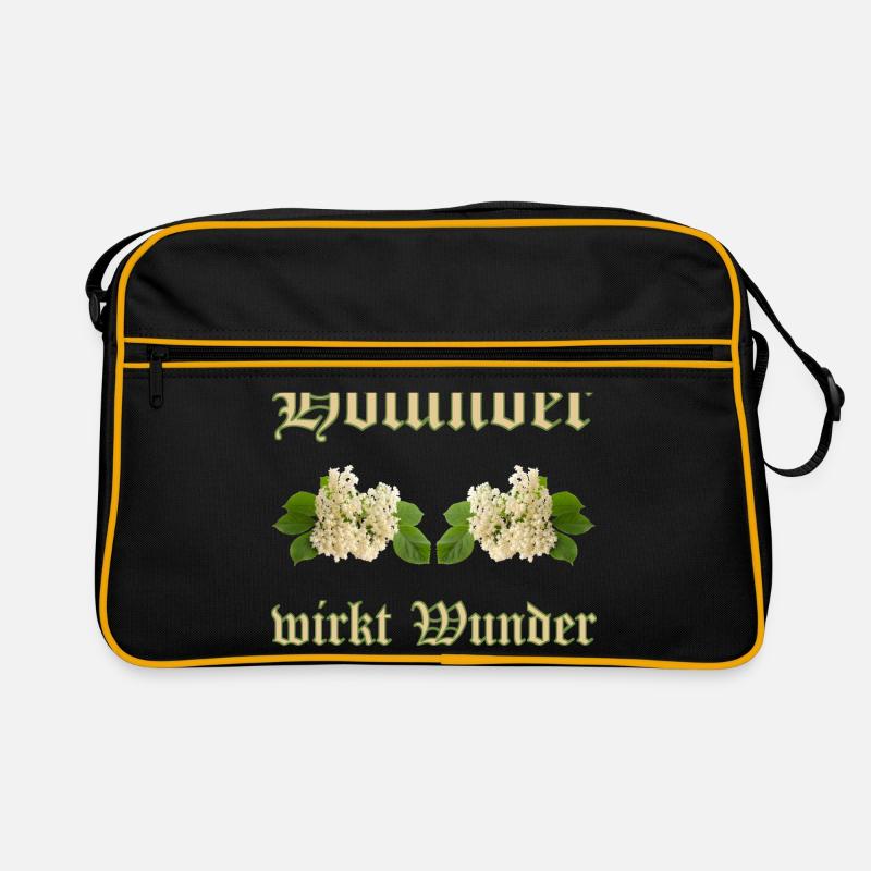 Elderberry works wonders Retro Bag