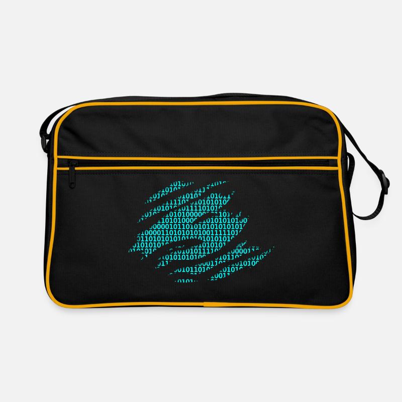 Binary numbers matrix Retro Bag
