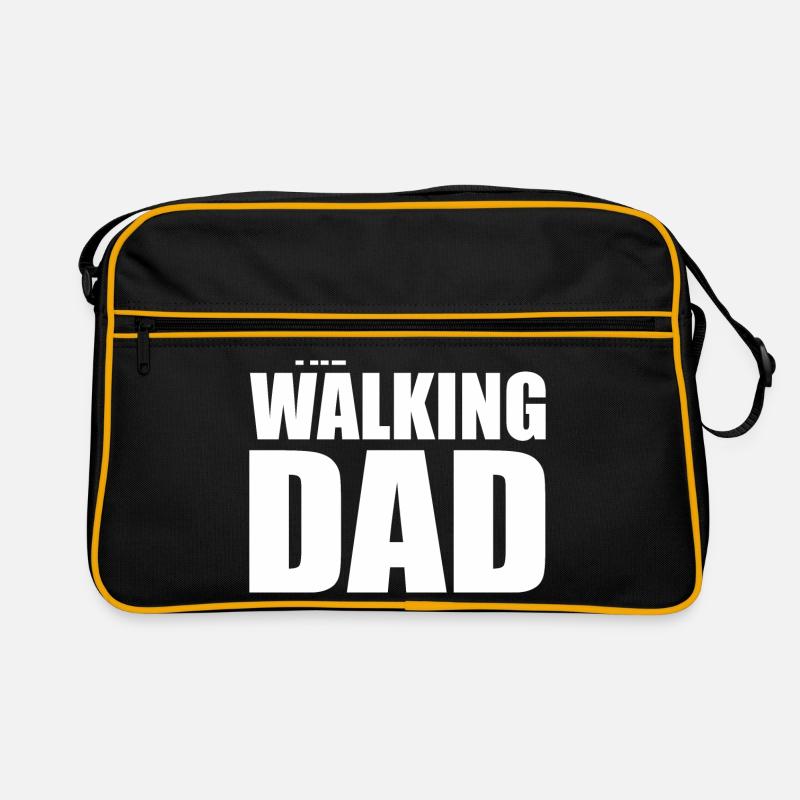 The walking dad Retro Tasche