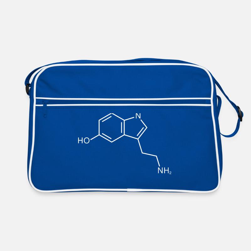 Serotonin Structure Chemistry Happiness Retro Bag