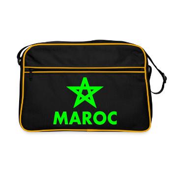 Maroc - Sac Retro - noir/or - Devant