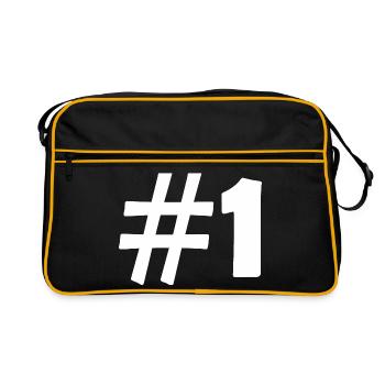 #1 - Sac Retro - noir/or - Devant