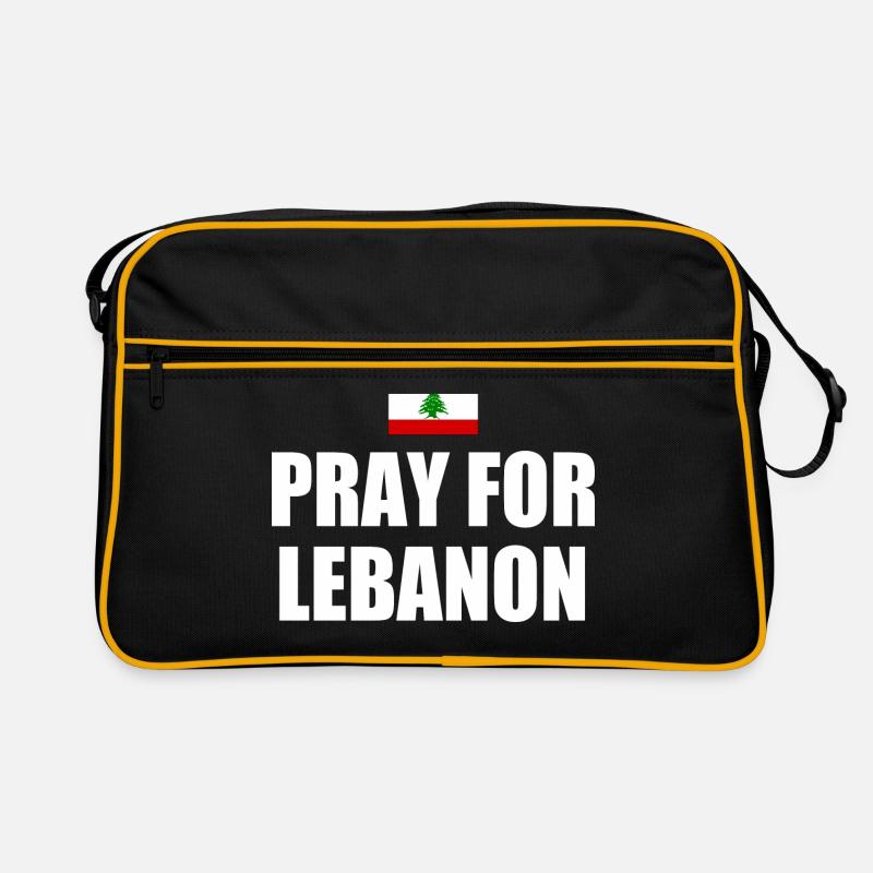 Pray for lebanon Sac Retro