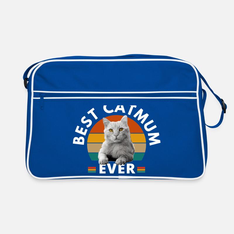 MEILLEURE MAMAN DE CHAT JAMAIS Sac Retro