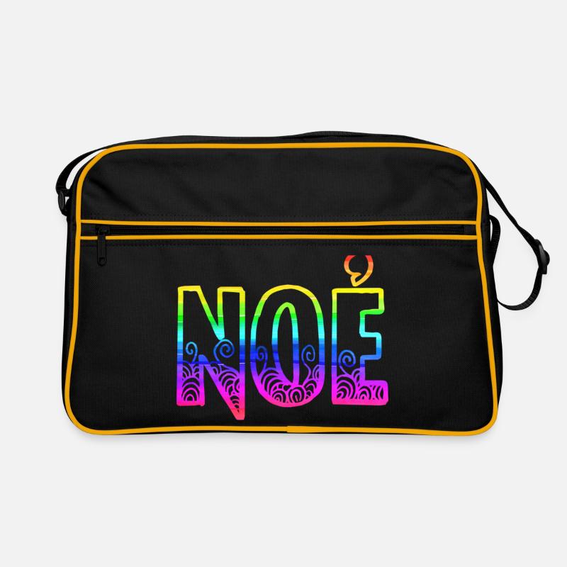 noe rs regenbogen Retro Tasche