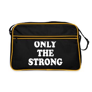 only the strong - Sac Retro - noir/or - Devant