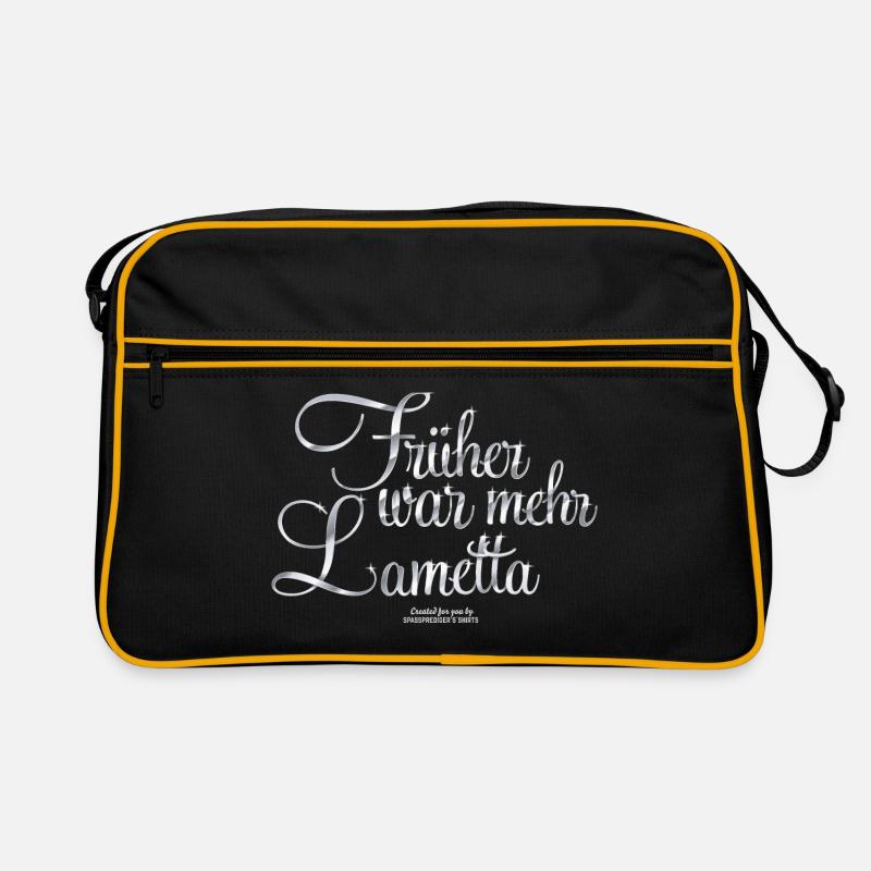 Früher war mehr Lametta Retro Tasche