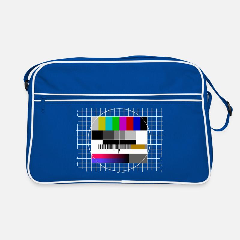 Test Pattern TV Television Freeze Frame Retro Vintage Retro Bag