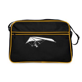 Delta du dragon - Sac Retro - noir/or - Devant
