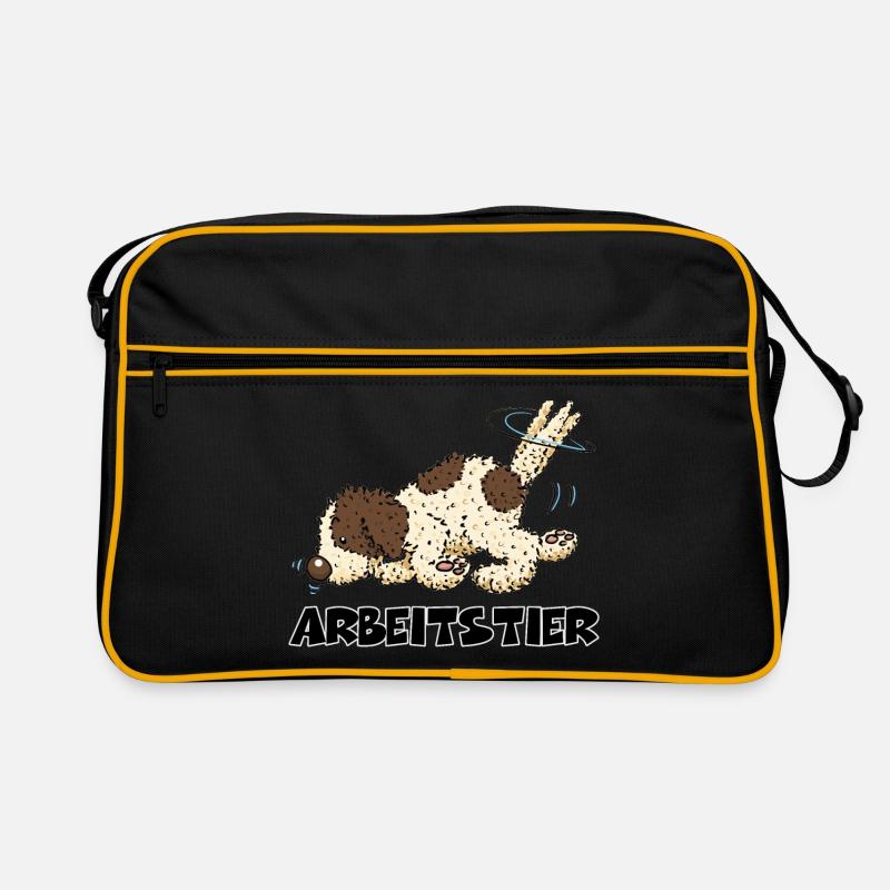 Arbeitstier1 1 Retro Tasche