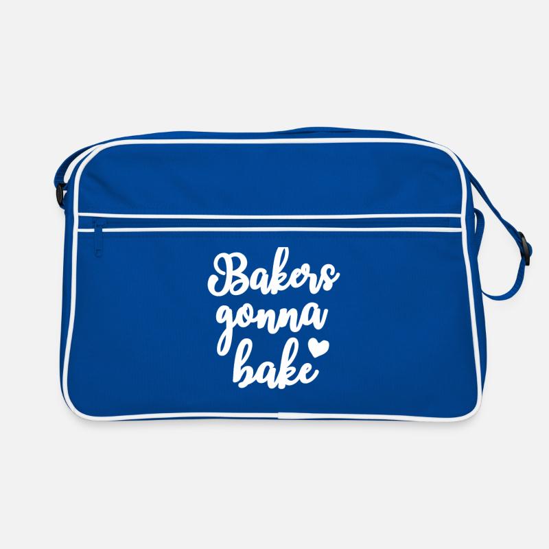 Bakers Gonna Bake Bake Themed Retro Bag