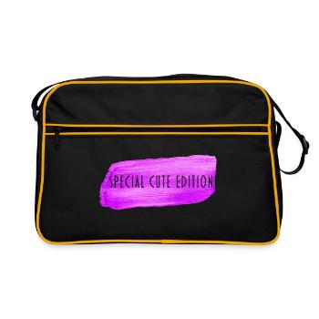 Édition spéciale mignonne - Sac Retro - noir/or - Devant