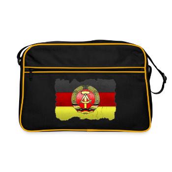 DDR - Retro Bag - black/gold - Front