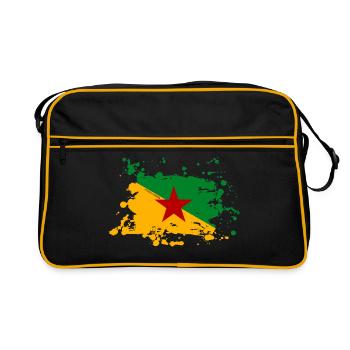 Guyane française - Sac Retro - noir/or - Devant