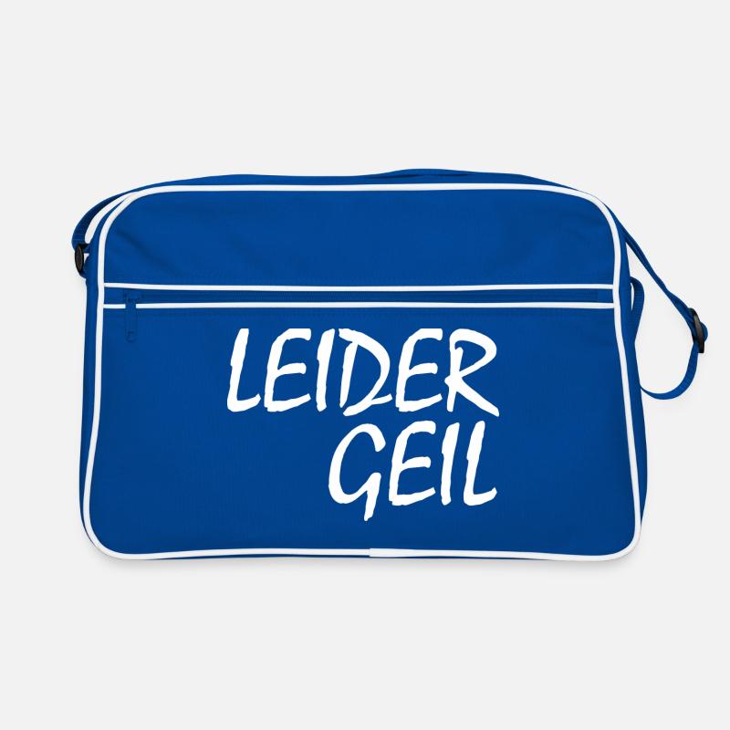 LEIDER GEIL Retro Tasche