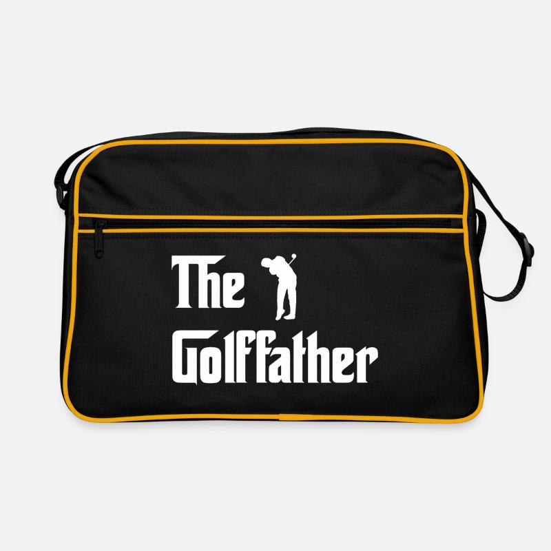 The Golffather Golfer Dad Golf Papa Retro Tasche