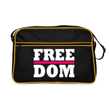 Freedom - Sac Retro - noir/or - Devant