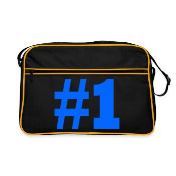 #1 - Sac Retro - noir/or - Devant