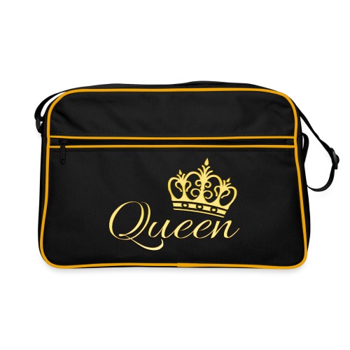 Queen Or -by- T-shirt chic et choc - Sac Retro