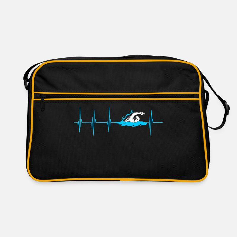 Natation nageur nageur cadeau Sac Retro