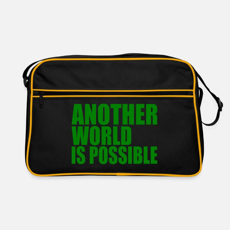 Another world is possible Retro Bag