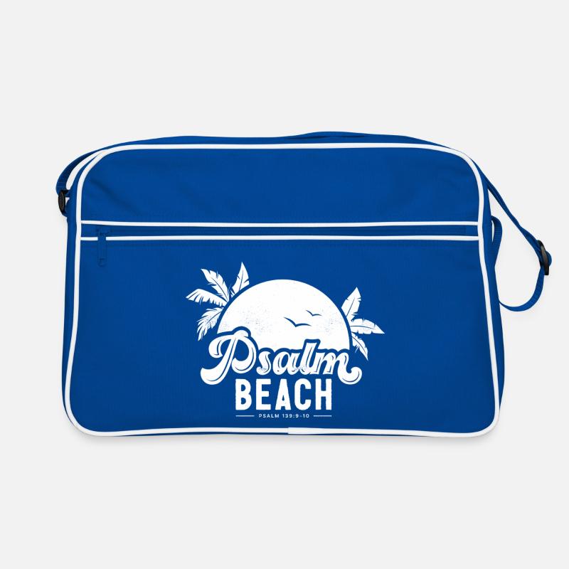 Psalmbeach (4) white Retro Bag
