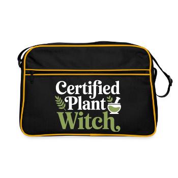 Clinical Botanical Specialist Expert Apparel  - Retro Bag - black/gold - Front